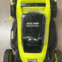 BRAND NEW /Ryobi 40V HP Brushless 20" Push Mower / Battery not available 