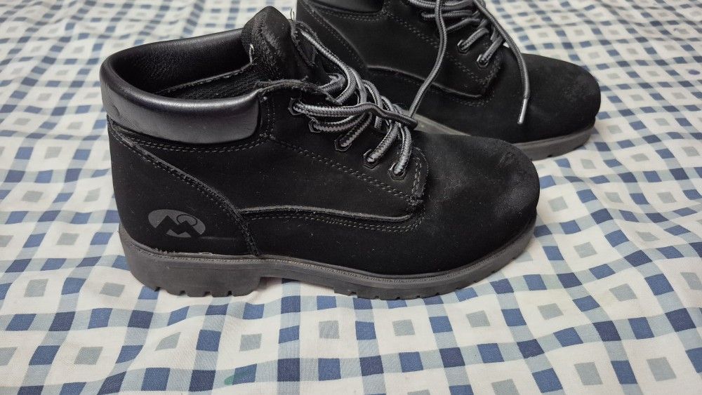 Black Youth Boots