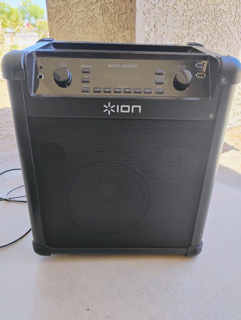 Bluetooth Speaker Ion Block Rocker
