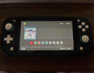 Switch Lite with hardcover case