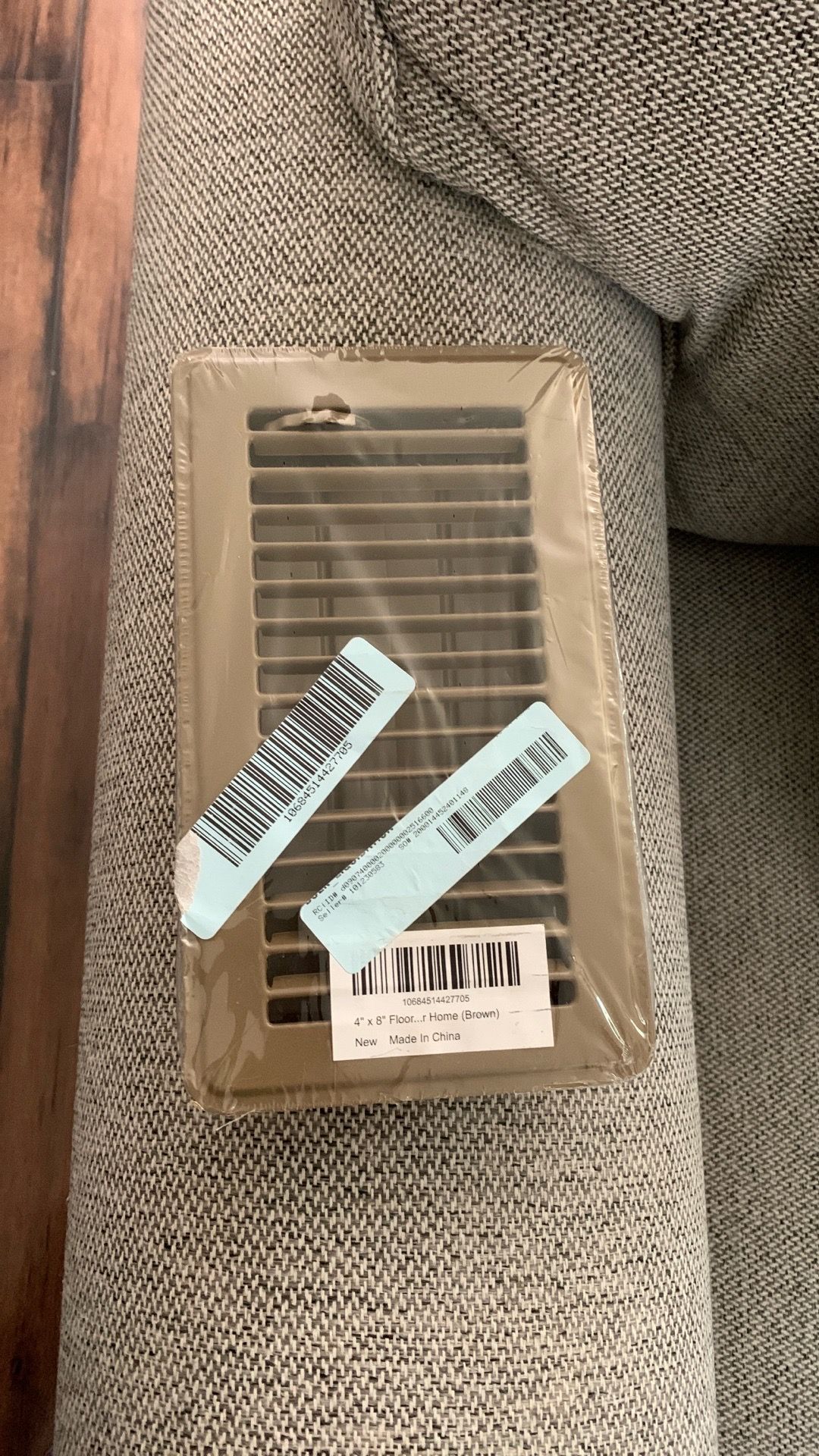 Floor vent cover. 4”x8”. New