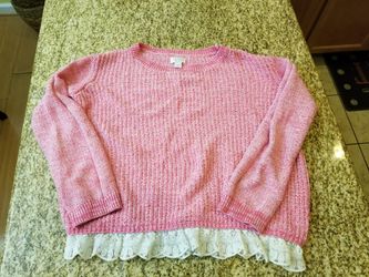 Pink Sweater size 14