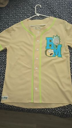 Rick and morty jersey size L