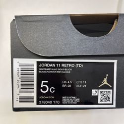 Jordan 11 Retro Toddler 