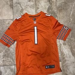 Nike Chicago bears 🐻 fields orange jersey size Large 