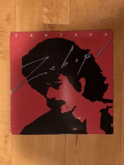 Santana Zebop! Vintage Vinyl Album from 1981