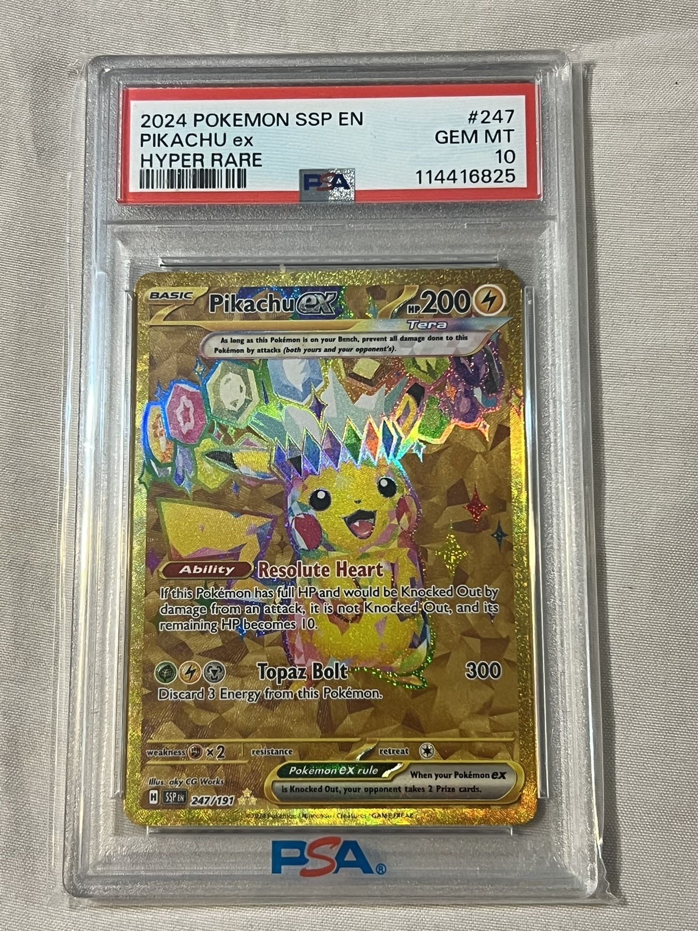 PSA GRADED POKEMON
