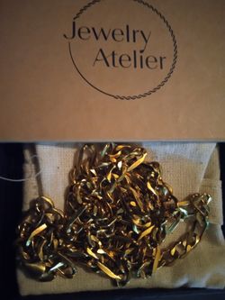 Gold Filled Figaro Chain 30 Inches