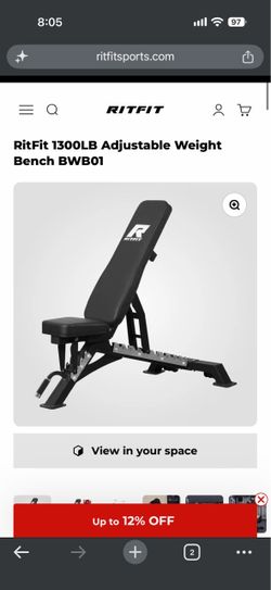 Ritfit Weight Bench