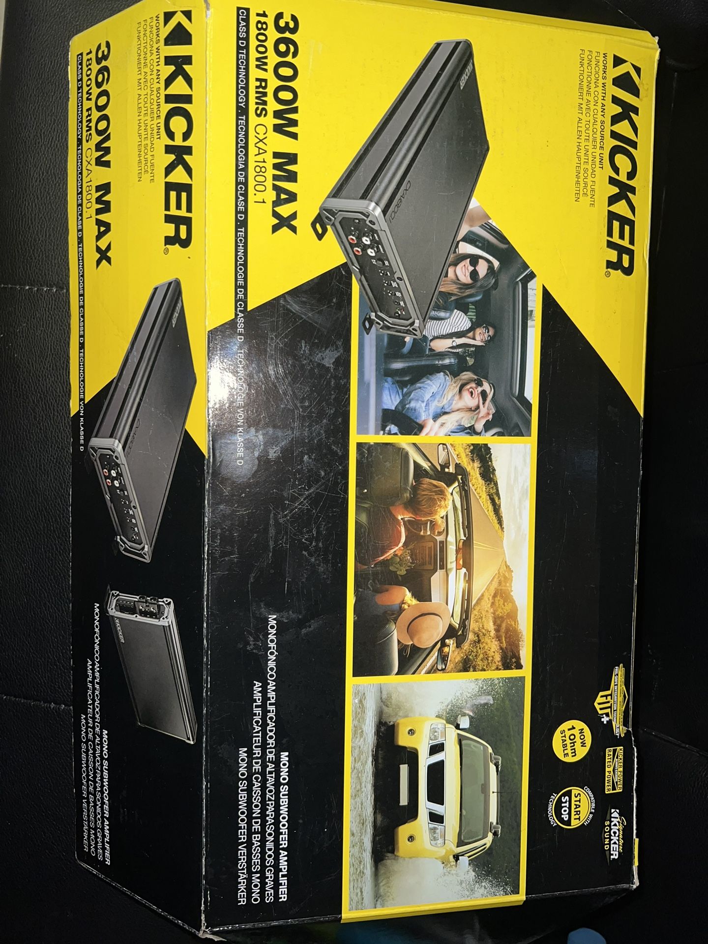 Kicker 1800.1 MONOBLOCK AMPLIFIER $250 FIRM
