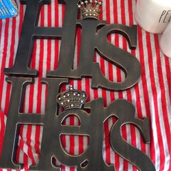 his and hers wall decor