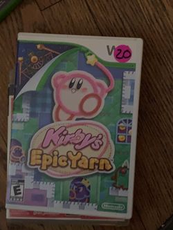 Kirby's Epic Yarn Nintendo Wii Game