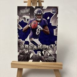 Lamar Jackson Rookie Card
