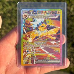 Jolteon ex SIR Pokemon Card 