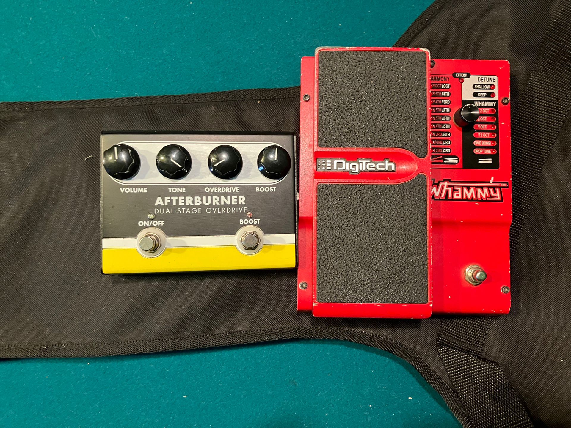 Digitech Whammy Pedal + Jet City Afterburner (bundle)