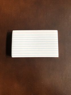 Note Cards with storage box