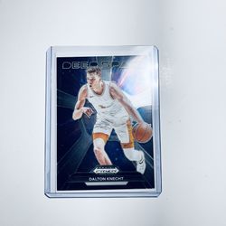 2024 Panini Prizm Draft Picks Dalton Knecht RC Deep Space Silver Prizm #17