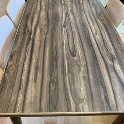 Dining Table With Free 4 Chairs | $100