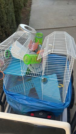 Hamster Cage with Accessories
