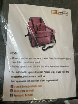 Dog seat for car