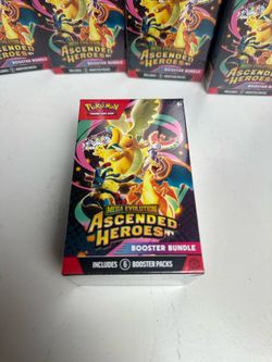 Pokemon Ascended Heroes SEALED Booster Bundle!
