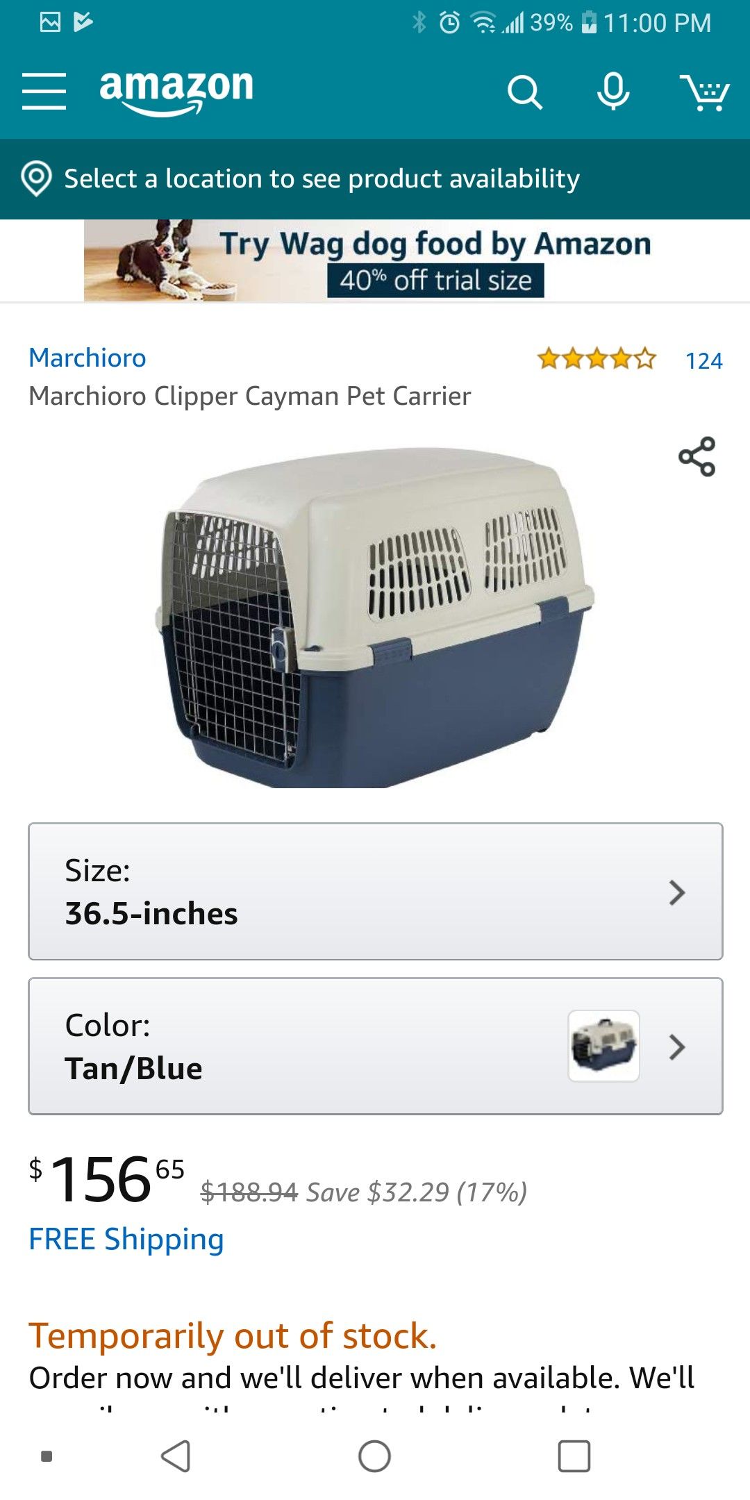 Marchioro dog crate best sale