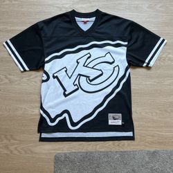 Size Large - Mitchell And Ness Authentic Retro NFL Football Kansas City Chiefs Jersey - Nike Supreme Adidas Sports 