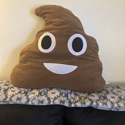 Emoji “Poop” Pillow