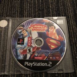 PS2 Game Superman Shadow Of Apokolips 