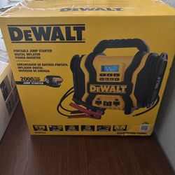 "DeWALT 2000 AMP. JUMP STARTER" BOX !!!!