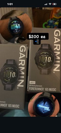 Garmin Forerunner 165 music BRAND NEW GREAT DEAL vivoactive 55 265s