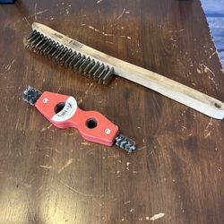 Welding Wire Brush & Pipe Fitting Brush Set