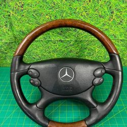 06-09 Mercedes Benz W209 CLK350 CLK550 Steering Wheel OEM