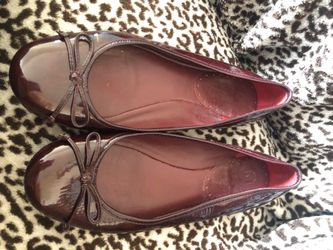 Coach pre owned ballet flats coach size 5.5 B shoes