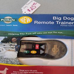 Pet Safe Remote Dog Trainer NIB