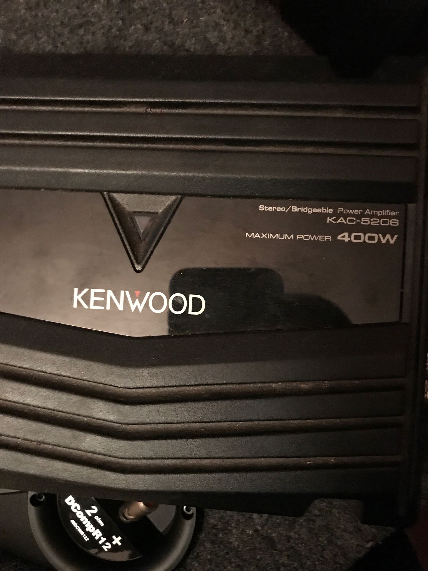 Kenwood amplifier 400w