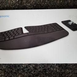 Microsoft ergonomic wireless desktop keyboard and mouse