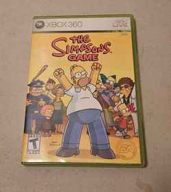 The simpsons  game Xbox360