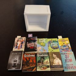 Mini Books With Bookcase And Shelf 