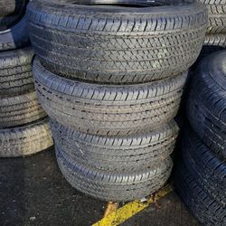 255/70R17 Bridgestone Set Of Four , $300 , Used 
