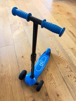 6KU Kids 3-Wheel Kick Scooter Blue