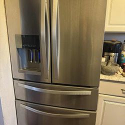Whirlpool French Door Refrigerator Stainless Steel 