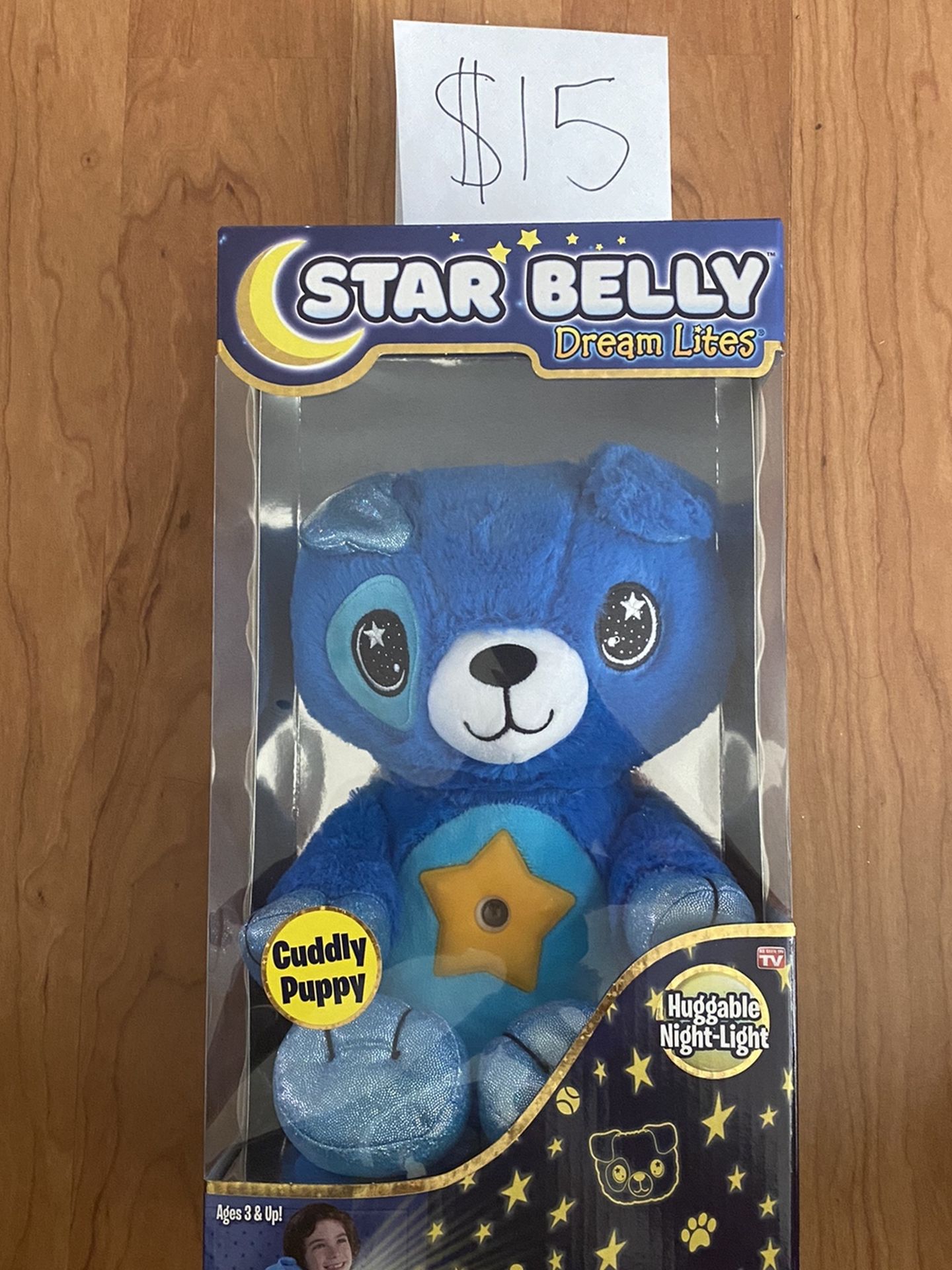 $15 New! As Seen On TV Star Belly Dream Lites Huggable Night Light