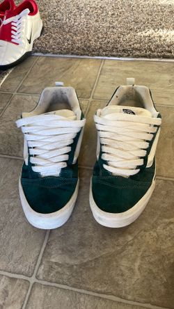 Vans Knu Skool Skate Shoe Green