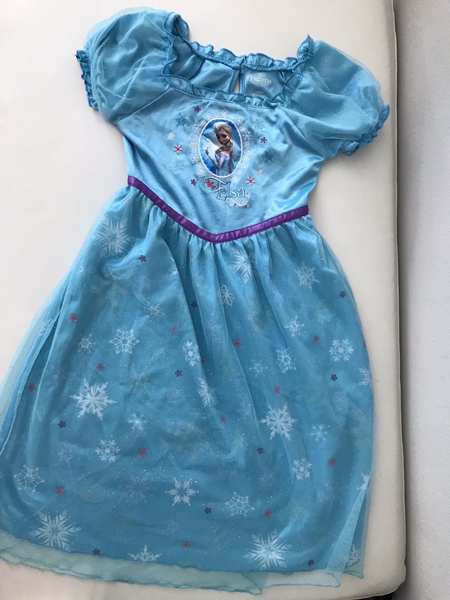 Disney Frozen Elsa dress size S 6-6X
