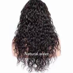High Quality 13×4 Transparent Unprocessed Frontal Wigs Natural Wave Brazilian Virgin Human Hair Lace Frontal Wigs For Black Women Pre Plucked With Ela