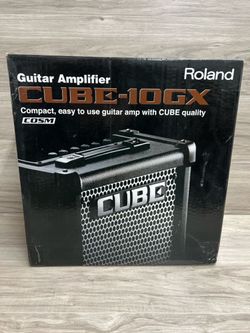 Roland CUBE-10GX 10-Watt 1x8" Guitar Combo Amplifier (PO1025556)