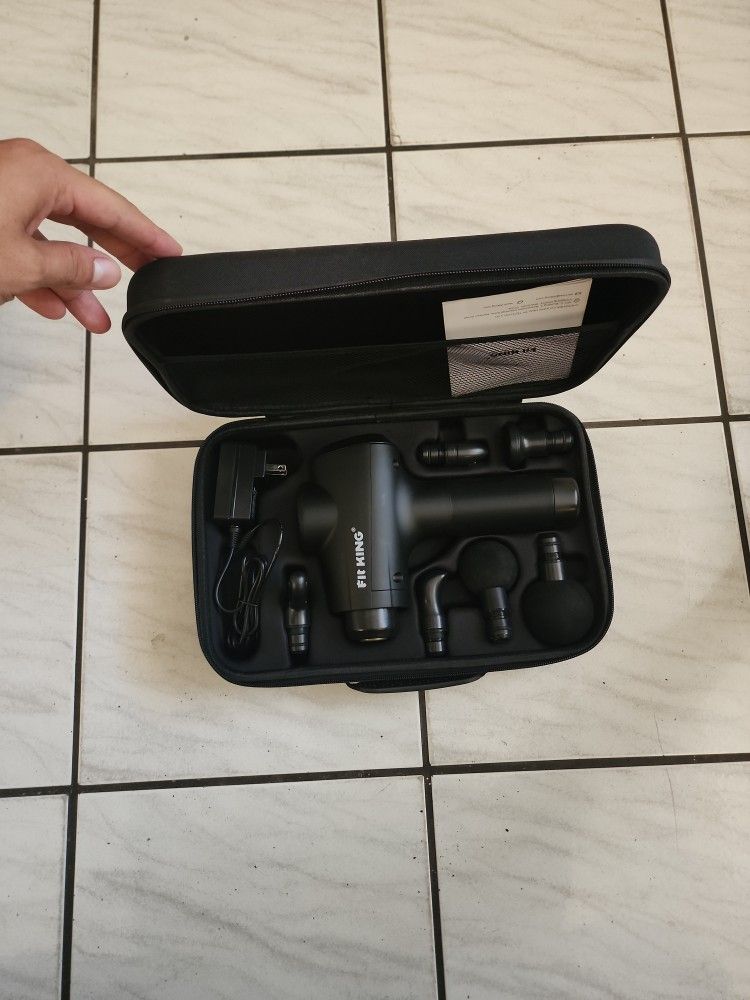 Fit King Massage Gun With Accessories