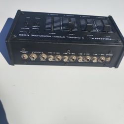 Realistic 4 Channel Stereo Mic Mixer 