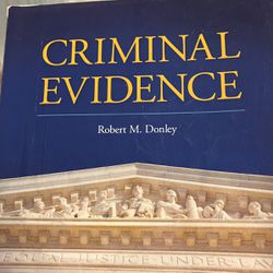 Criminal Evidence Robert M Donley